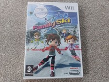 Image of NINTENDO Wii Game Family Ski New And Sealed Namco (Supports Balance Board)