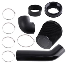 V8 Engine Air Intake Hose for GM LSX LS1 LS2 LQ4 LQ9 4.8L-6.0L Black