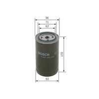 Bosch 0 451 203 010 ÖLfilter