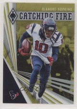 2019 Panini Phoenix Catching Fire Yellow 18/75 DeAndre Hopkins #17 6kg