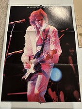Bob Dylan 1978 Joel Bernstein Original  Budokan 24"x 36" Fold Out Poster