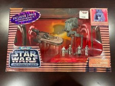 Micro Machines  1995  Star Wars Action Fleet Landspeeder Imperial AT-ST Galoob