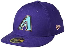 New Era Cooperstown Arizona Diamondbacks Low Profile 59FIFTY Cap Lila Gr.