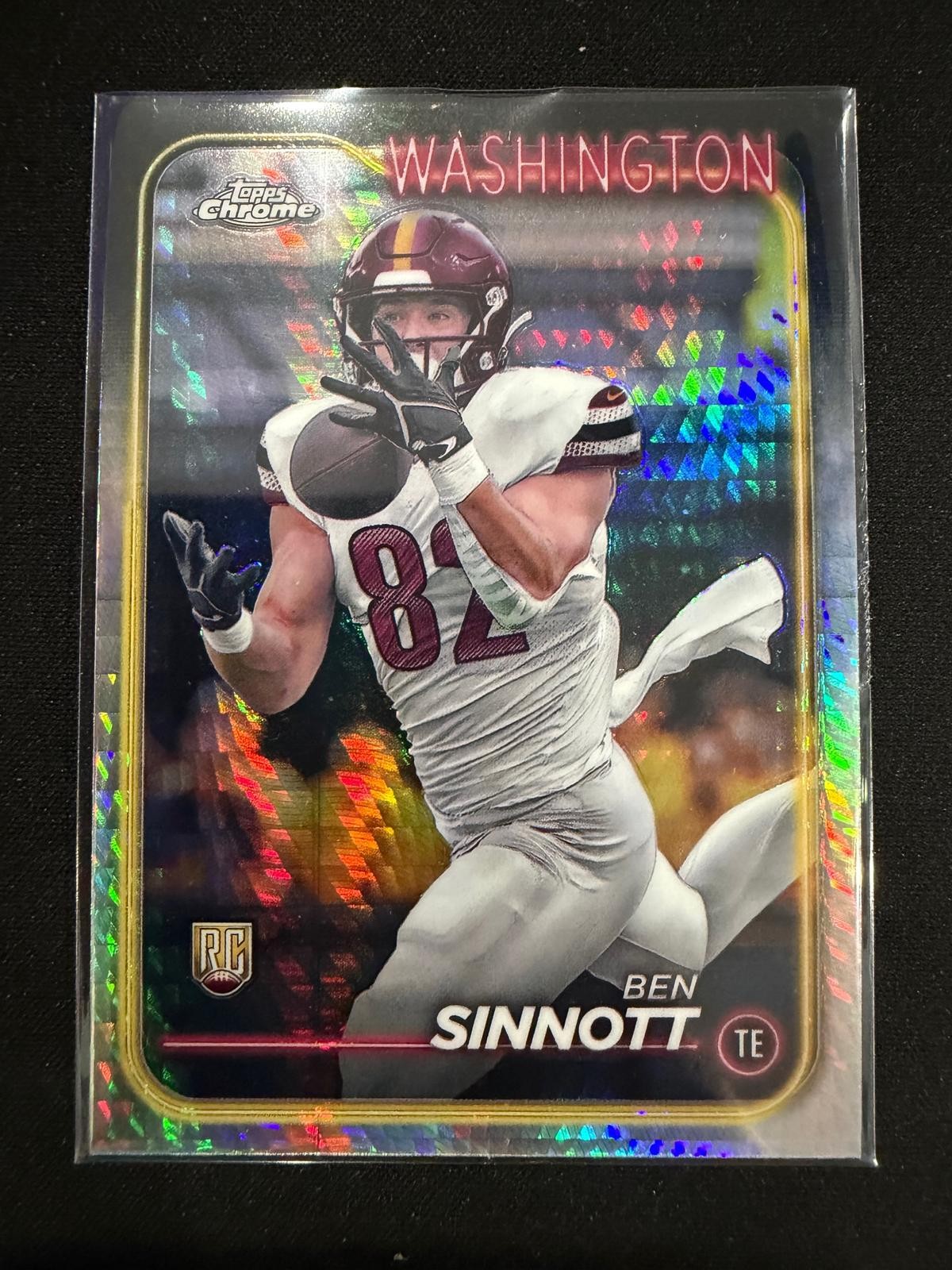 2024 Topps Chrome #262 Ben Sinnott Prism Refractor