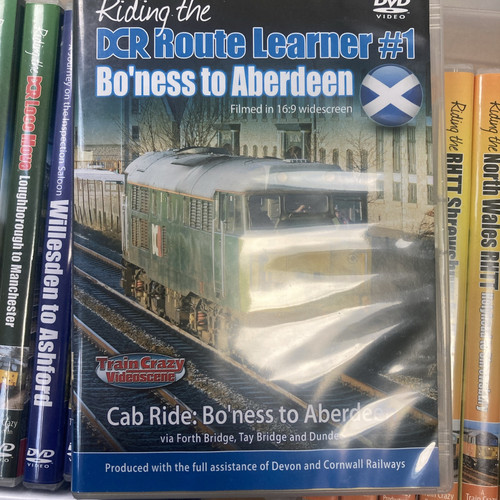 Riding the DCR Route Learner #1 - Cab Ride Bo’ness to Aberdeen - DVD - Picture 1 of 2