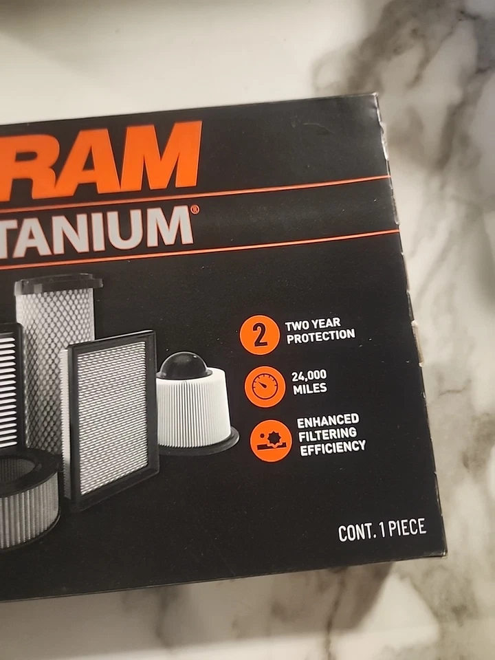 Filtro de ar do motor Fram titânio FSA11858 para Nissan - Imagem 4 de 4