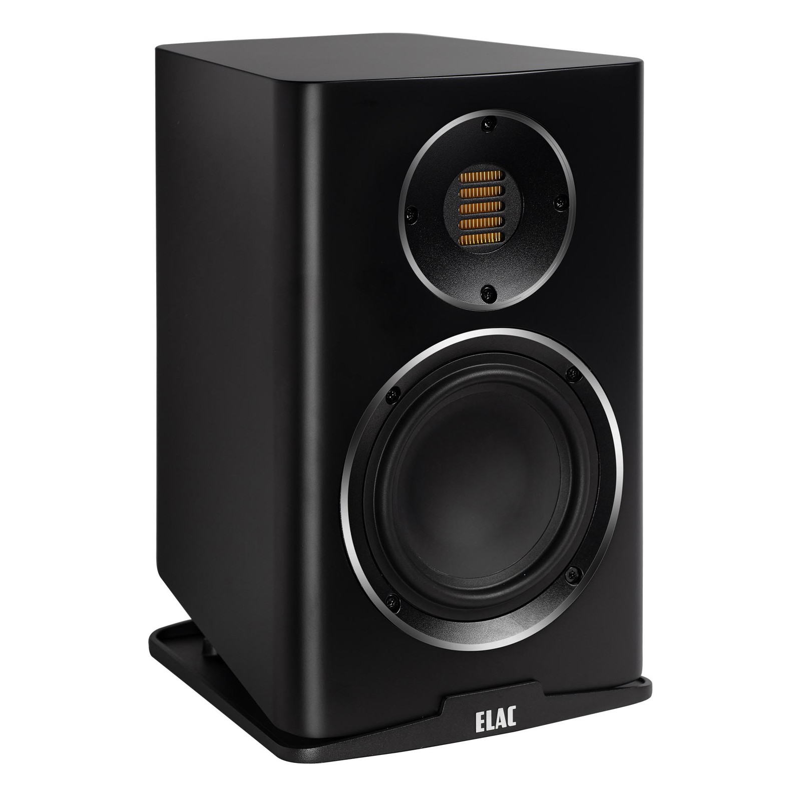 Elac BS243.4-SB - Carina 5.25" Bookshelf Speakers - Satin Black, Pair