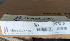 Hart & Cooley 30"x 30" 659  043440 ** Return Air Filter Grille New In Worn Box 