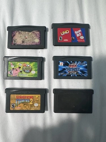Nintendo Game Boy Advance GBA 6 Game Bundle / All Tested Working