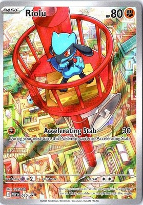 Riolu 010 Holo ME: Mega Evolution Promo Pokemon