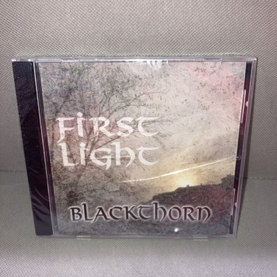 Blackthorn  First Light'' CD Detroit Michigan Band 2002 Sealed Cracked Case