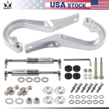 Left+Right Billet Aluminum Hood Hinge Kit For 1967-1969 Chevrolet Camaro Trunk