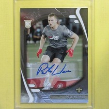 PETE WERNER 2021 Rookie Panini Absolute  Auto.   #181  Saints