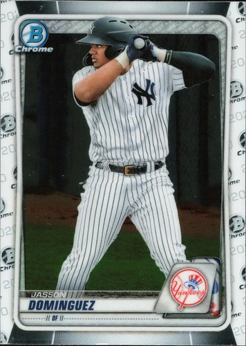 2020 Bowman Draft Chrome #BD-151 Jasson Dominguez New York Yankees a
