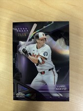 COBY MAYO 2026 TOPPS CHROME BLACK PURPLE REFRACTOR /75 #135 ORIOLES
