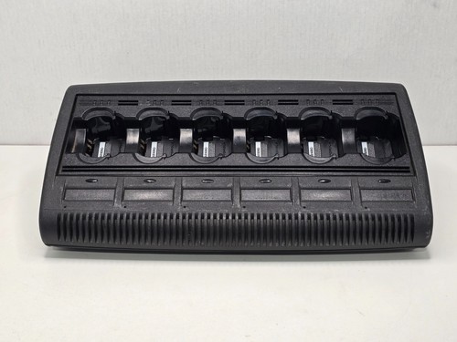 Motorola Impres 6 Bay Adaptive Two Way Radio Charging Station WPLN4121BR