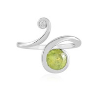 Sphen Madagaskar Zirkon Silber Ring