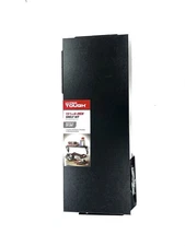 Hyper Tough 6 in. x 15 3/4 in. Modern Black Laminated Wood Shelf Kit