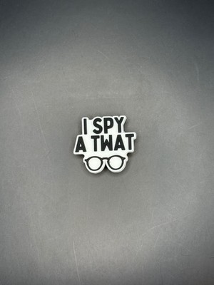 I Spy a . Schuhanhänger | Meme | Lustig | Clog Charm | Jibbitz