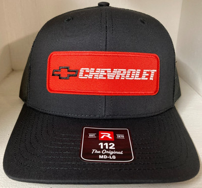 CHEVROLET SNAPBACK TRUCKER Embroidered Retro 90's Patch Hat Cap Classic New!