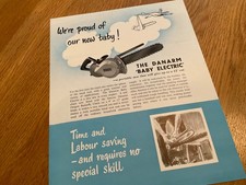 1950’S DANARM ‘BABY ELECTRIC’  CHAINSAW SALES BROCHURE