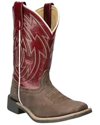 Smoky Mountain Boys' Nomad Western Boot - Broad Square Toe - 3316C