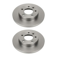 2 Bremsscheiben Hinterachse Voll Ø 68 Mm 9 Mm Valeo FüR U.A. Nissan Juke