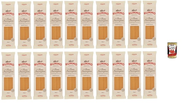 Rummo Spaghettini N. 2 Pasta Bronzezeichnung 20X500G+Polpa 400G-image