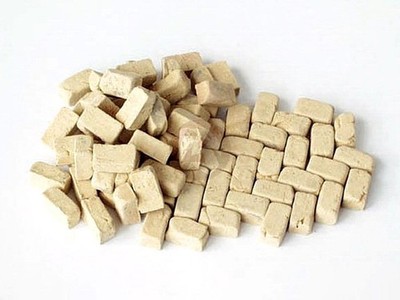 Plus Model 1/35 Big Sandstone Stone Pavers Paving Stones (Clay, 15cm x 10cm) 137