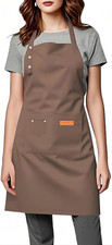 Kitchen Cooking Apron for Women Men Water-Resistant Artist Barista Baking Craft