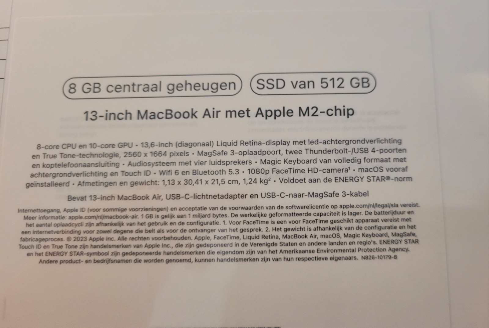 Foto 4 van Macbook Air M2