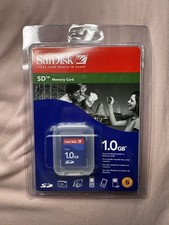 SanDisk SD Memory Card 1.0GB High Capacity SDSDB-1024-A10 Universal 1.0 GB