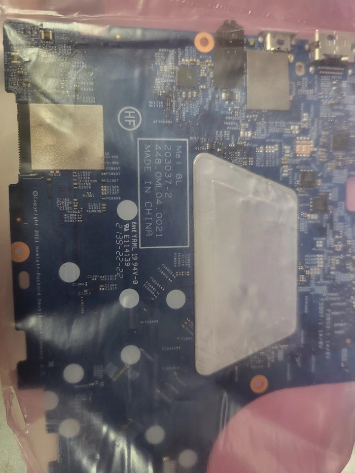 Brand New HP ENVY X360 15-EU 15Z-EU AMD RYZEN 5 5500U CPU LAPTOP MOTHERBOARD  - Image 2 of 4