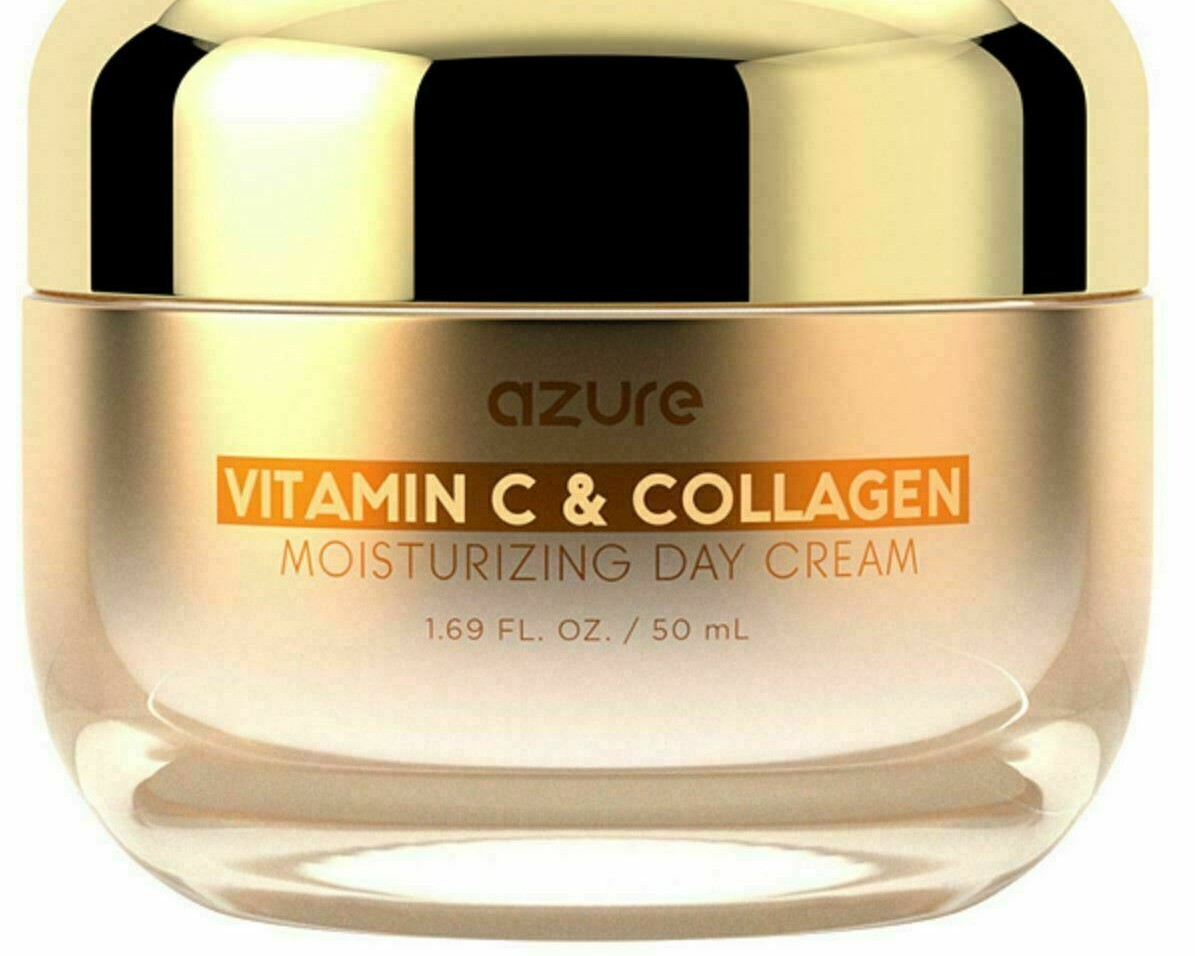 AZURE Vitamin C & Collagen MOISTURIZING DAY CREAM 50ML NEW IN BOX eBay