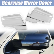 Chrome Side Mirror Cover Cap Add-on For Dodge Ram 1500 2019-2026 2020 2021 2022