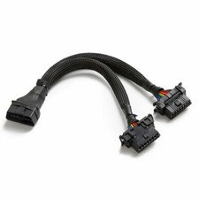 bbfly-A6 ODB II ODB2 Splitter Extension 16 Pin Extension Cable Adapter A6 wit...
