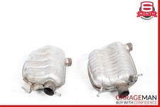 10-17 Mercedes W207 E350 E550 Hinten Rechts & Links Auspuff Mufflers Set Von 2