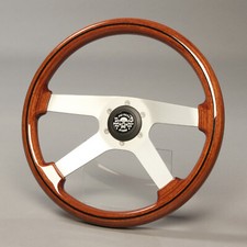 Volante in legno volante sportivo legno 360 mm mozzo Lancia Beta Berlina Delta Coupe Gamma