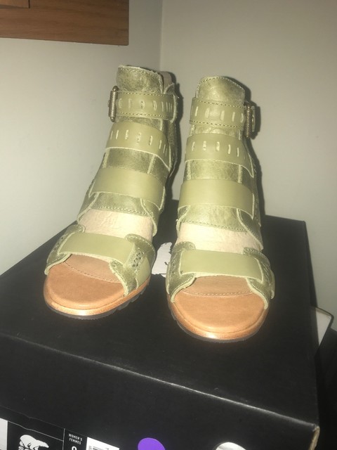sorel nadia buckle bootie