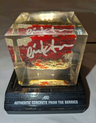 Eric Coston Signed Berrics Farewell Cube Batch 1  Authentic Concrete