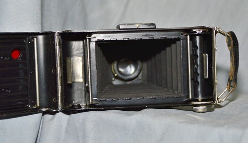 Rollfilmkamera Klappkamera Ihagee,Ihagee-Sol-Anastigmat f:1:4,5 F=105 mm - Bild 6 von 7
