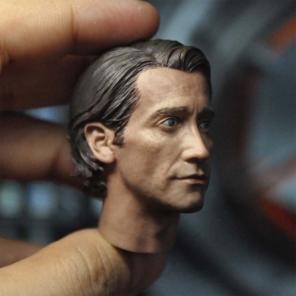 Cabeza esculpida de Jake Gyllenhaal Nightcrawler 1/6 para figura masculina de 12" modelo de cuerpo juguete Foto 2 de 4
