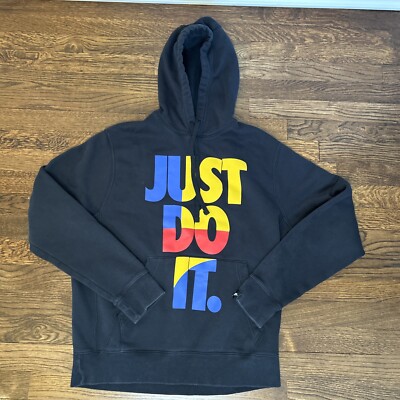 men's nike sportswear just do it fleece pullover hoodie
