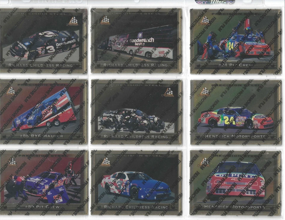 *1997 Pinnacle Precision GOLD PARALLEL-#35 Dale Jarrett's Car-ONE CARD ONLY!* - Image 3 of 4