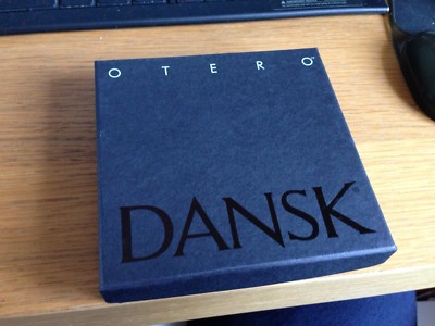 Dansk Otero Danish Modern versilbert Büroklammer Schüssel 4-1/2'' breit #02050GB