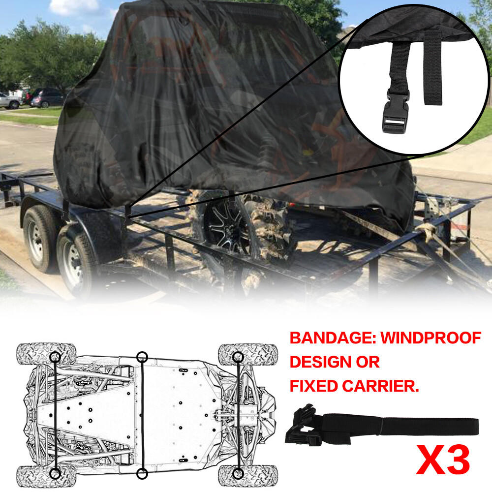 Utility Vehicle Cover Heavy Duty Sibe by Side For Can-Am Defender Max HD8 HD10