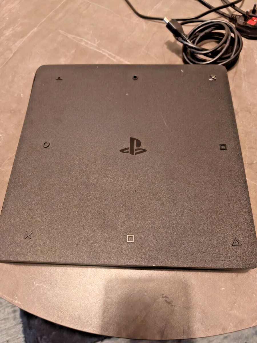 Sony PlayStation 4 Slim 1TB Console - Jet Black + 2 x Dualshock 4