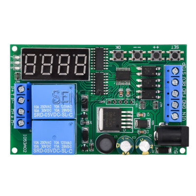 DC5-25V Cycle Delay Relay Module Motor Forward Reverse start/stop Control Relay