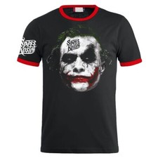 Herren T-Shirt Spass kostet Joker Crew why fucking fuck fck blood pain tattoo