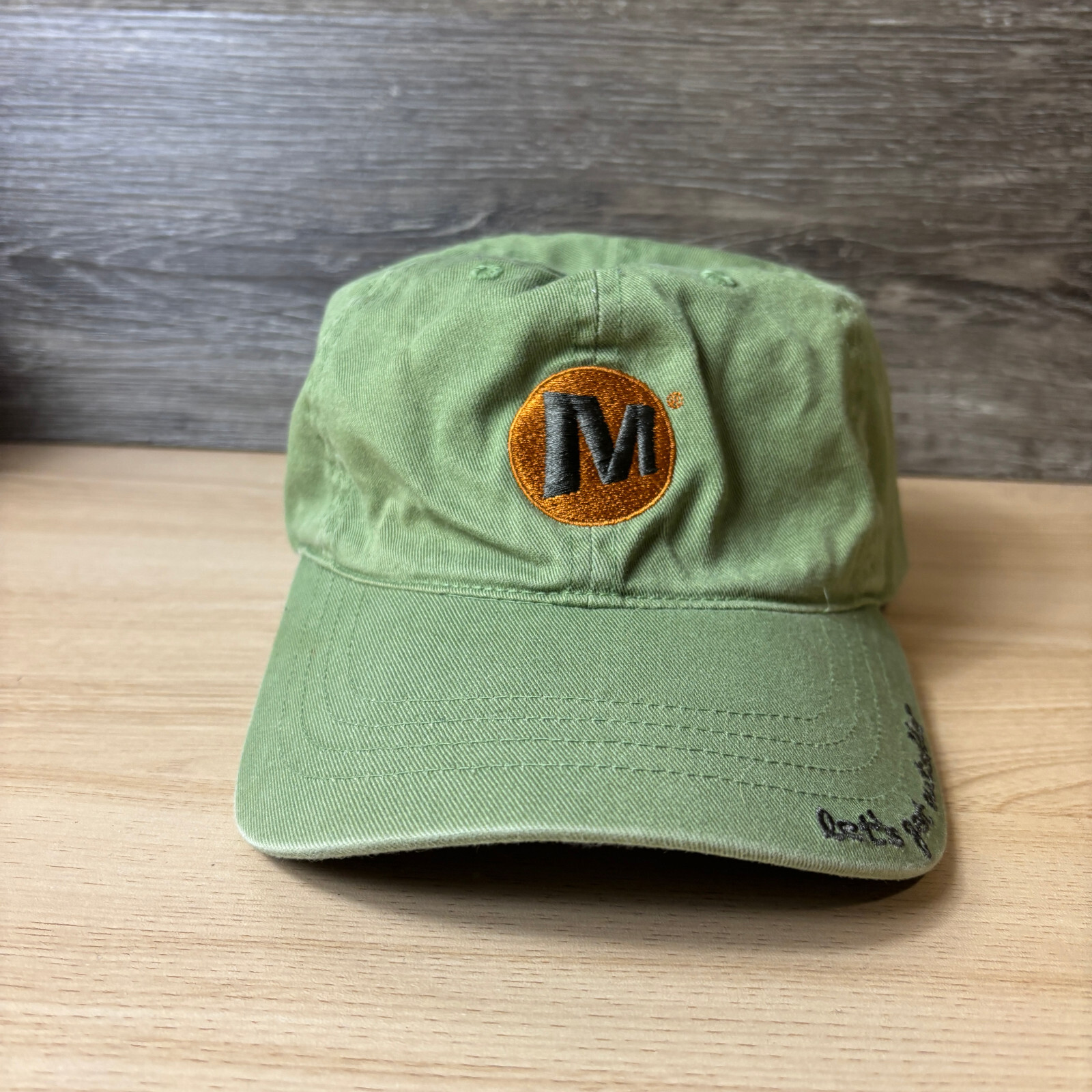 Merrell Cappello Berretto Cinghia Schiena Donna Verde Outdoor Regolabile